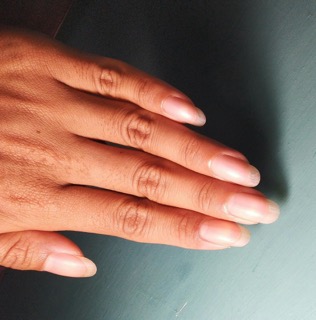 I lost my clipper, so it become the longest nail in my entire life. But I kinda like it... Small.jpeg