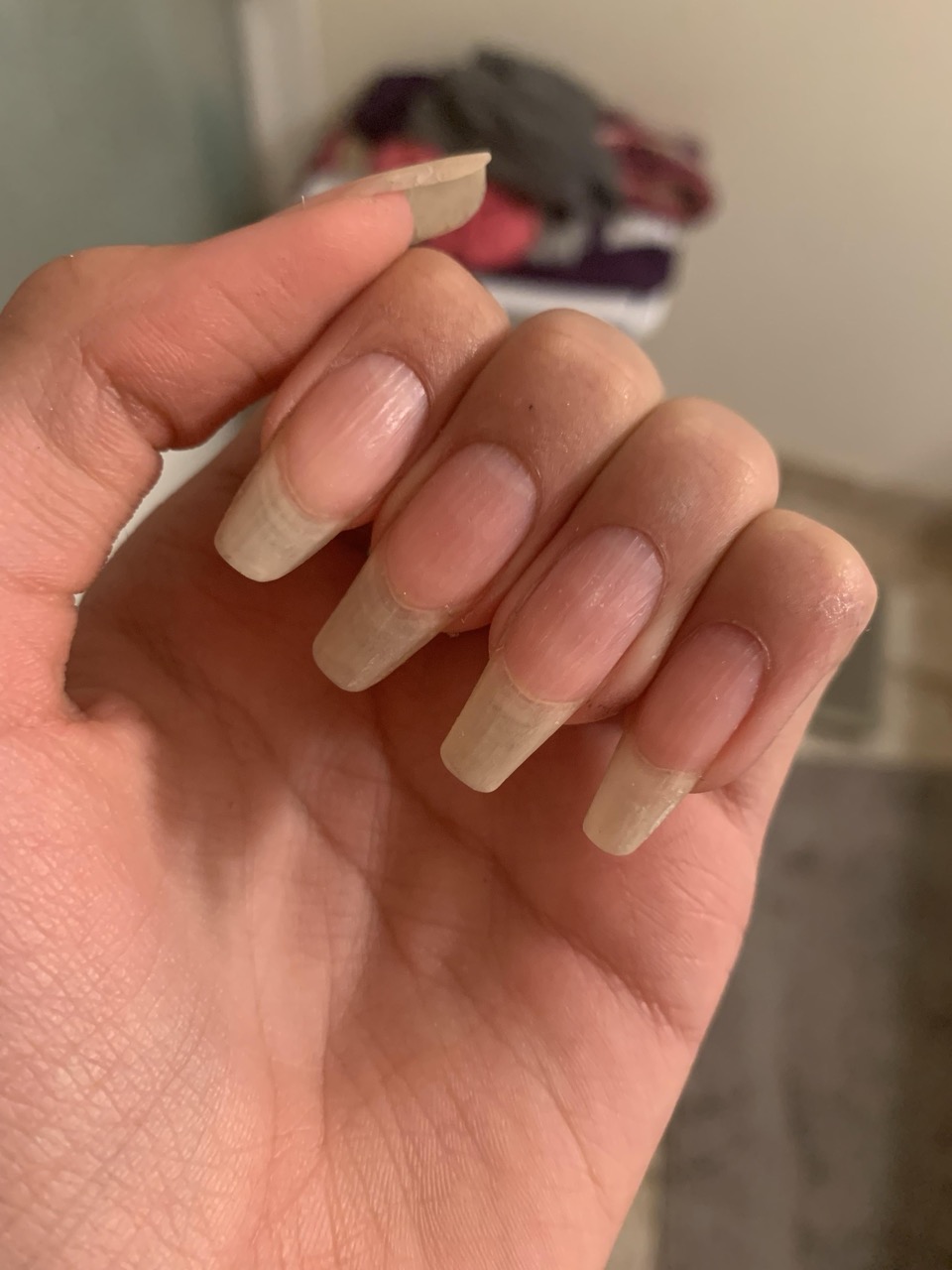 Decided my nails needed a trim , so I reshaped them. Large.jpeg